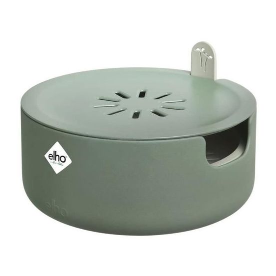 Pot de fleurs rond magic microgreens - plastique - ø16 - leaf green
