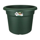 Pot de fleurs rond green basics - plastique - ø45 - leaf green