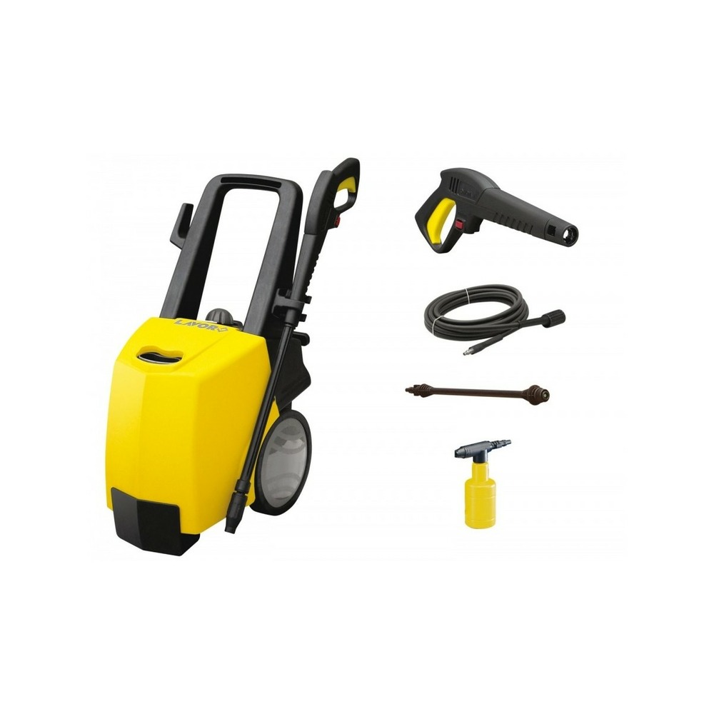Nettoyeur haute pression 2300w lavor eau chaude 145 bar accessoires tube hp 8m