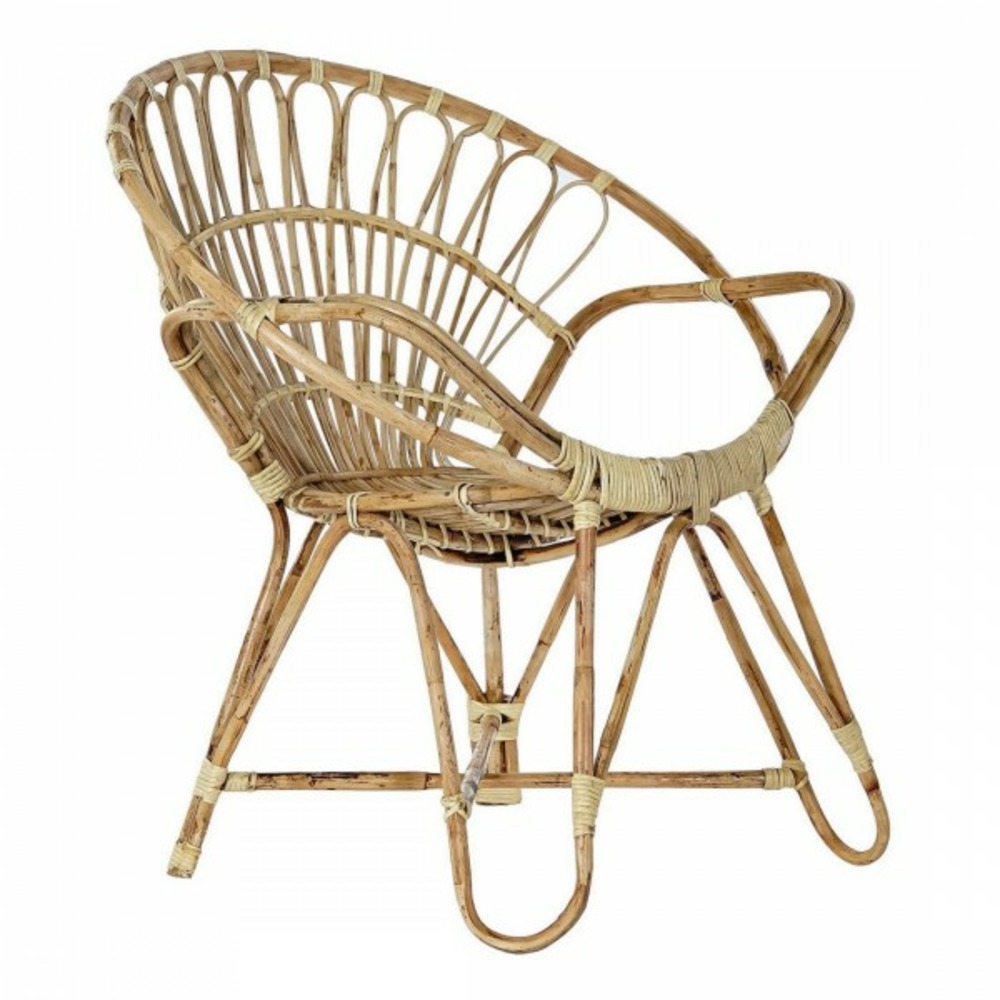 Chaise de salle à manger 8424001825158 multicouleur naturel rotin 77 x 58 x 85 cm