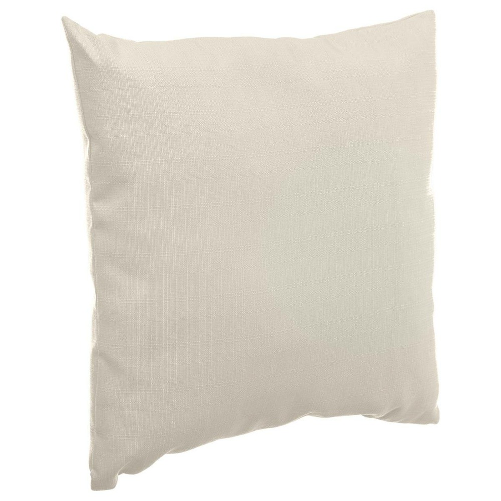 Coussin déco d'extérieur korai blé 40x40cm en polyester