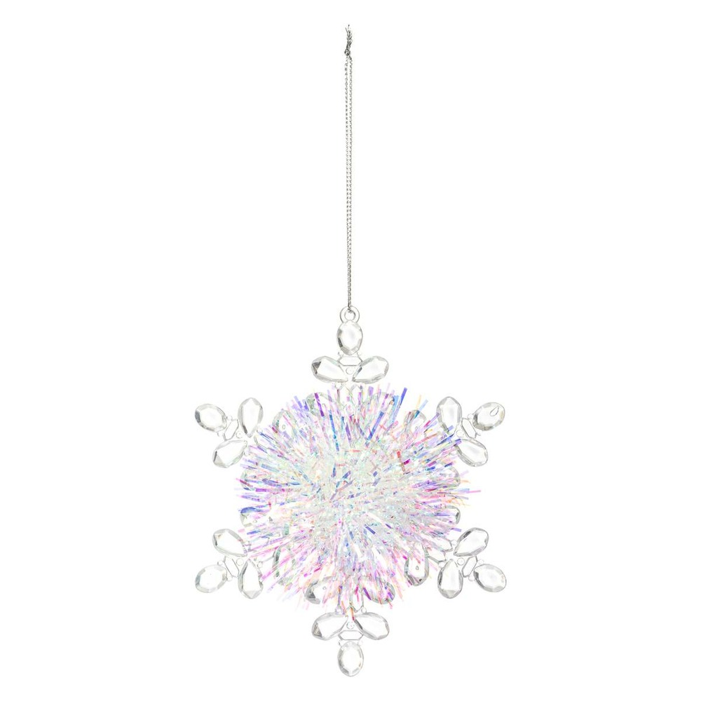 Sujet de noël flocon iris 2 assortiments