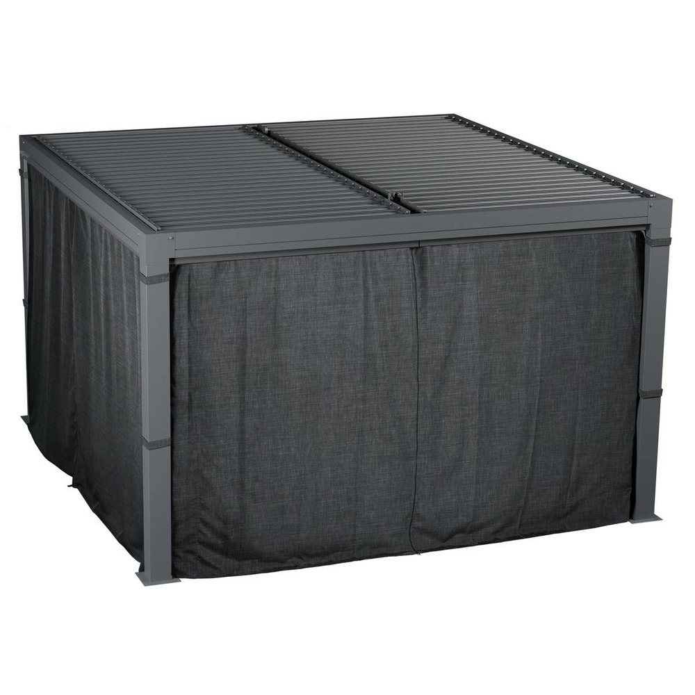 Rideaux pour pergola bioclimatique 