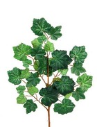 Branche de feuilles de vigne artificielle très couvrante h 63 cm vert - dimhaut:
