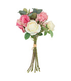 Bouquet composé fleurs artificielles d 30 x h 50 cm