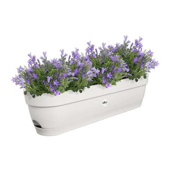 Planteur rectangle vibia - plastique - réservoir - ø70 - blanc