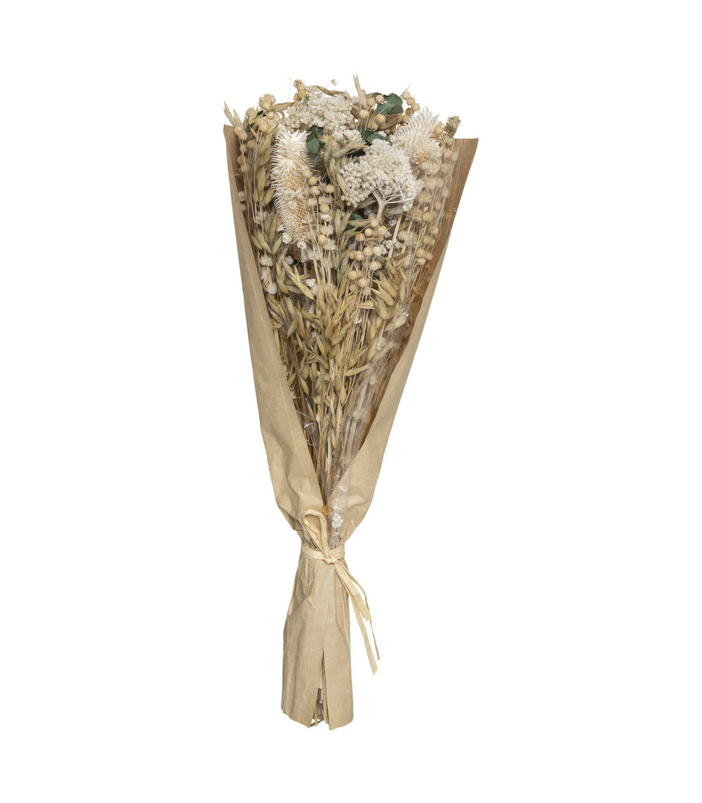 Bouquet de fleurs séchées d. 19 x h. 48 cm
