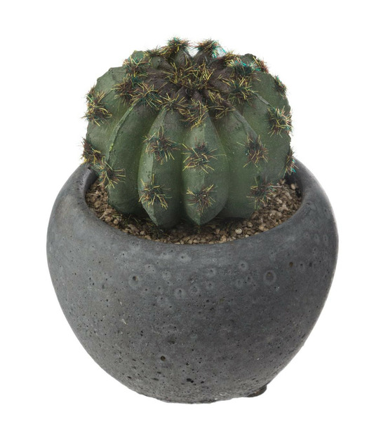 Plante artificielle cactus en pot