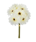 Bouquet de fleurs artificielles 7 gerberas d. 17 x h. 26 cm