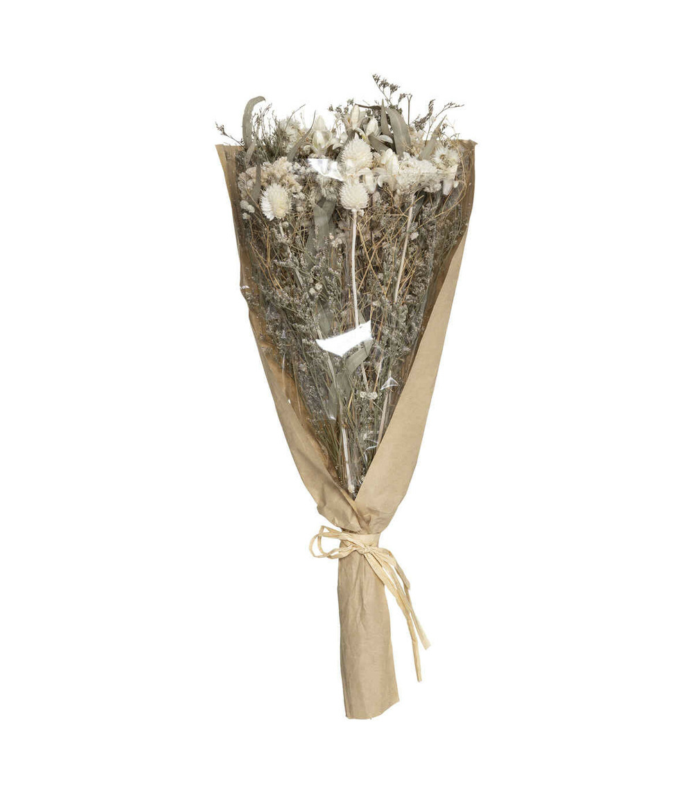 Bouquet de fleurs séchées d. 19 x h. 48 cm