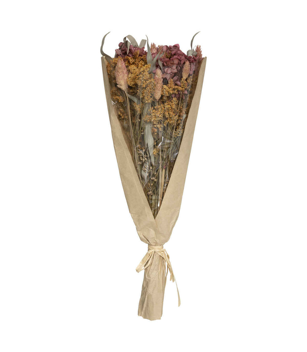 Bouquet de fleurs séchées d. 19 x h. 48 cm