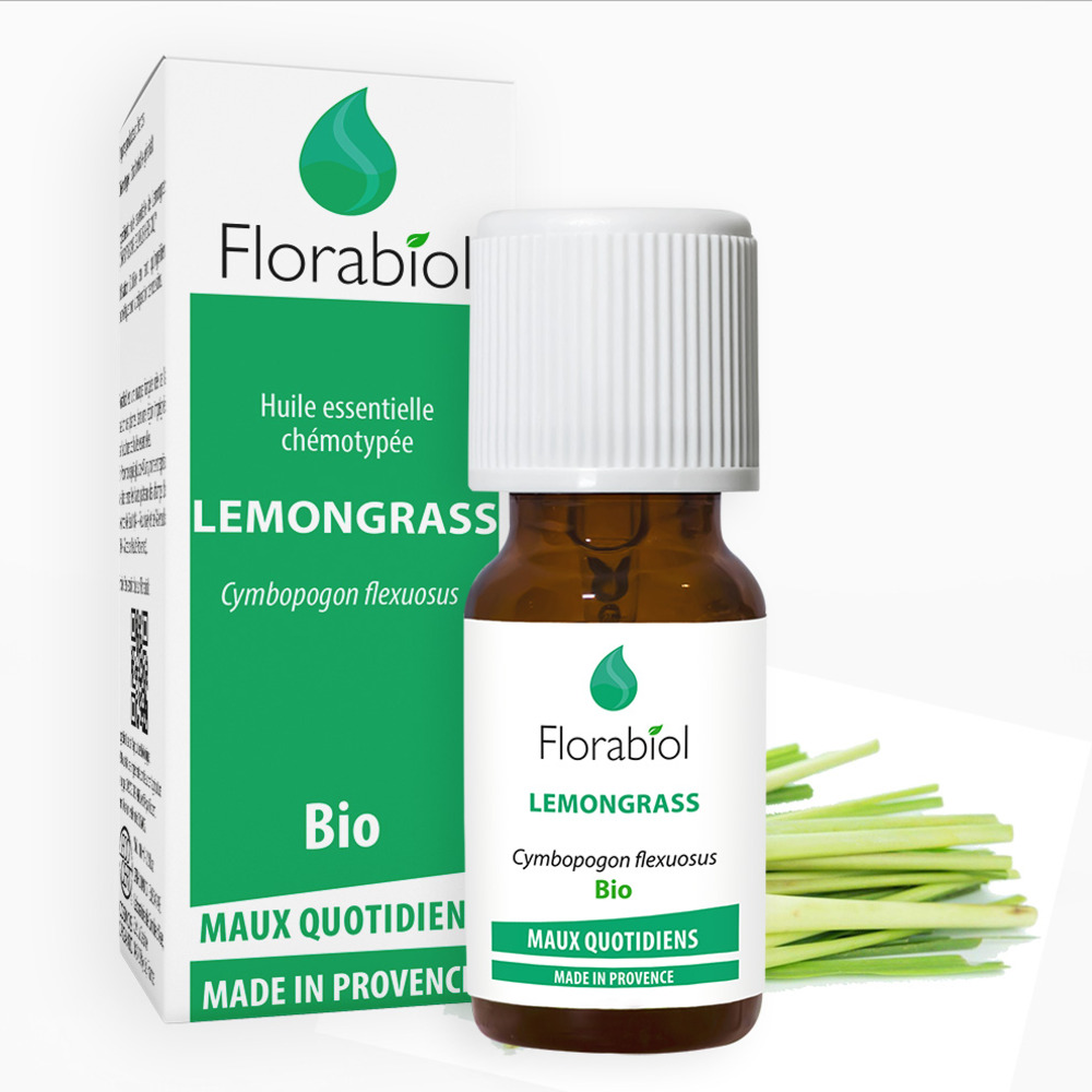 Huile essentielle de lemongrass bio 10ml