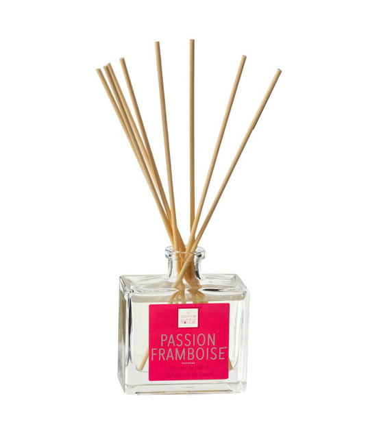 Diffuseur de parfum framboise 160 ml avec 8 bâtonnets