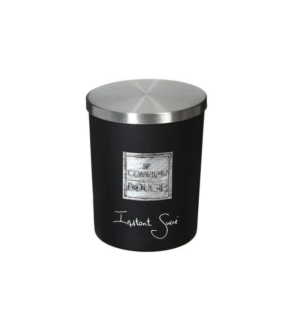 Bougie parfumée instant sucré pot en verre 490 g