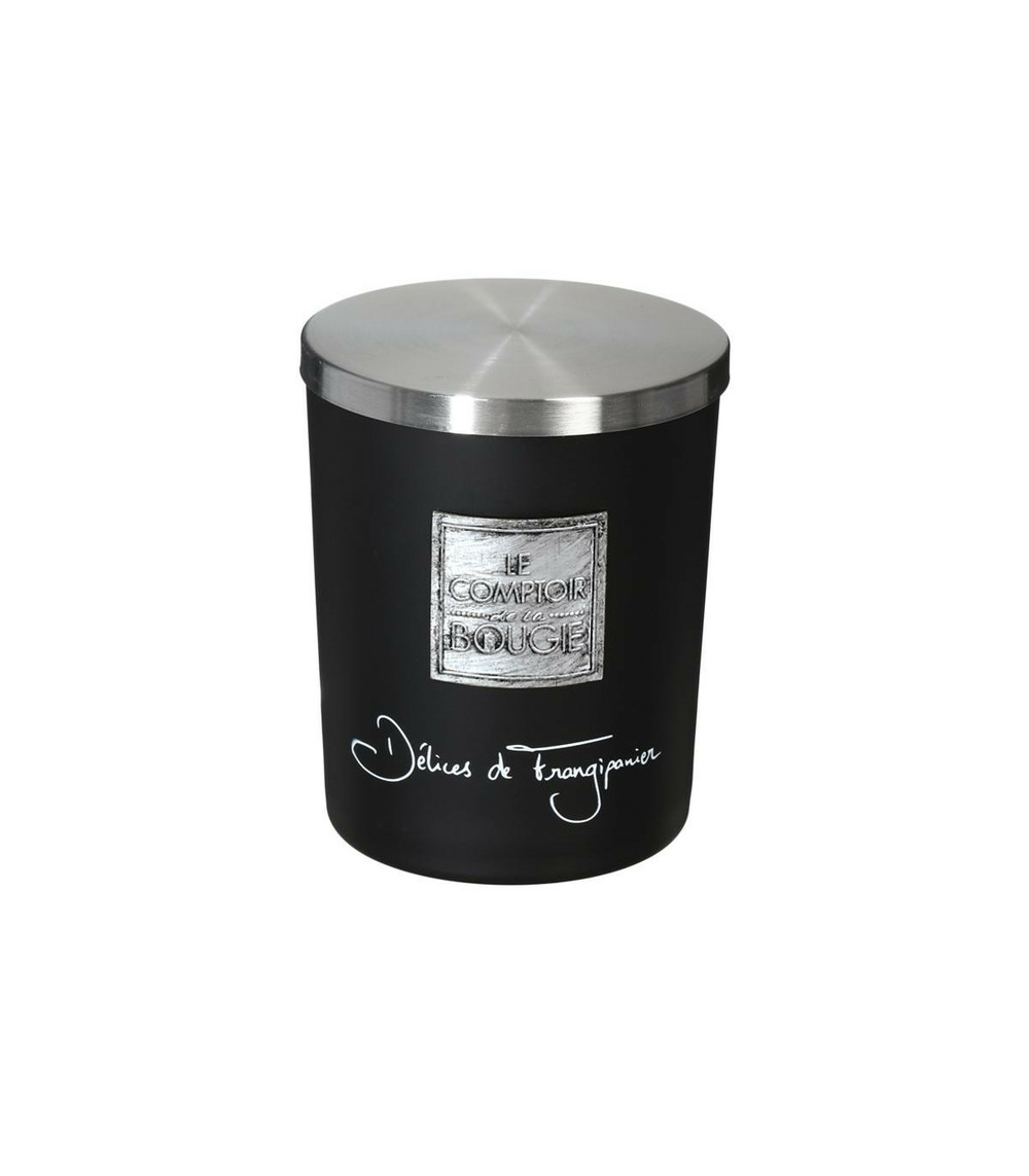 Bougie parfumée délice de frangipanier pot en verre 490 g