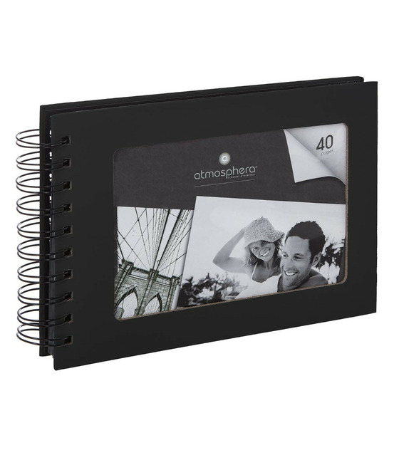 Album photo à spirales pour 80 photos