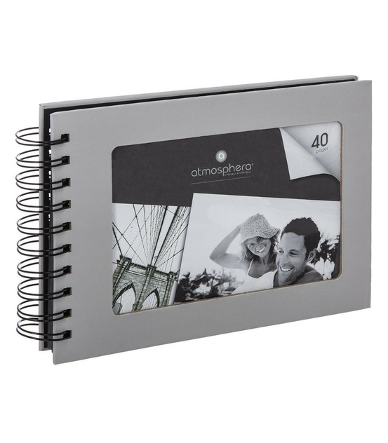 Album photo à spirales pour 80 photos