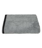 Drap de bain en coton gris foncé tissu éponge 100 x 150 cm