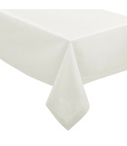Nappe en coton chambray blanc 140 x 240 cm