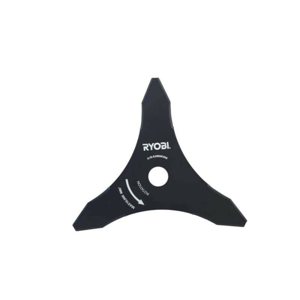 Lame 3 dents ryobi tri-arc diamètre 26cm pour débroussailleuses rac117