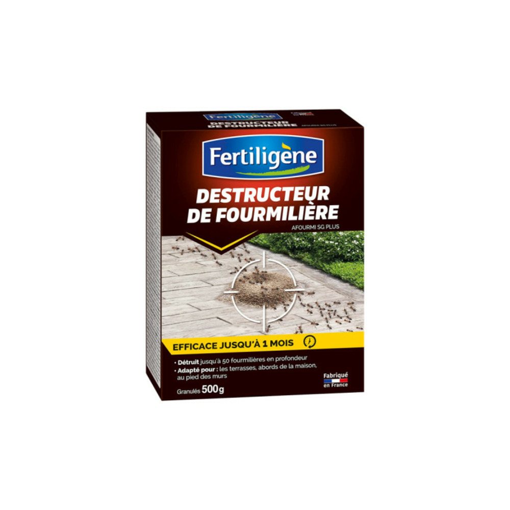 Granulés destructeurs de fourmilière fertiligène - 500g