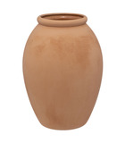 Vase terracotta en terre cuite d 18,5 x h 25,5 cm
