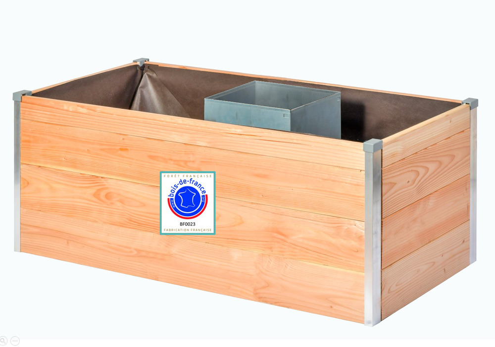 Keyhole garden terrasse