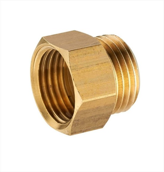 Mamelon à visser laiton m 26 x 34 pour tube en cuivre