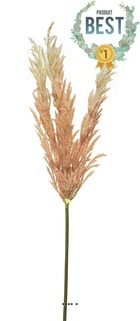 Herbe des prairies artificielle en piquet, h 99 cm rose - best - couleur: rose