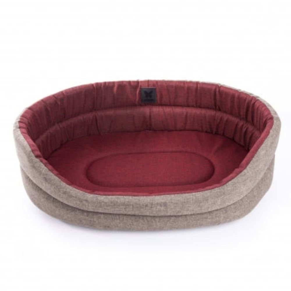 Panier en tissu polycoton collection classic pour chiens et chats
