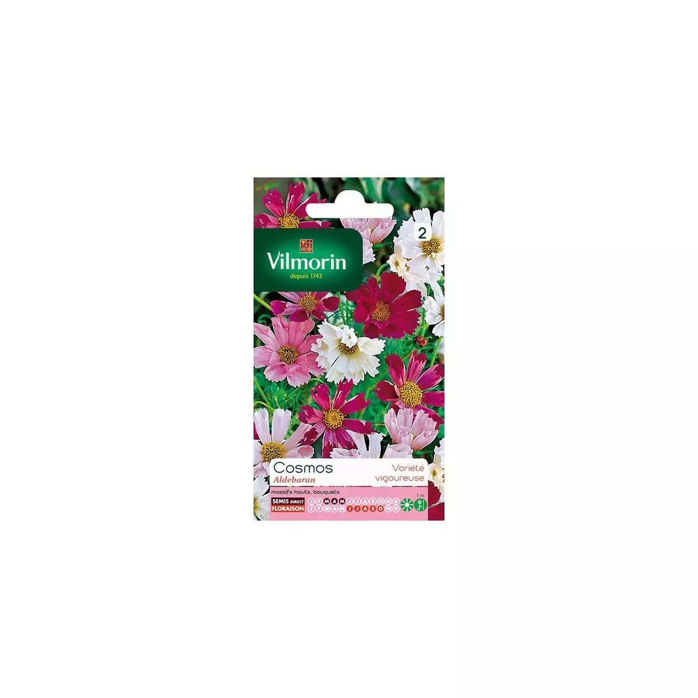 Vilmorin 5867150 Pack de Graines Mélange de Fleurs Durable