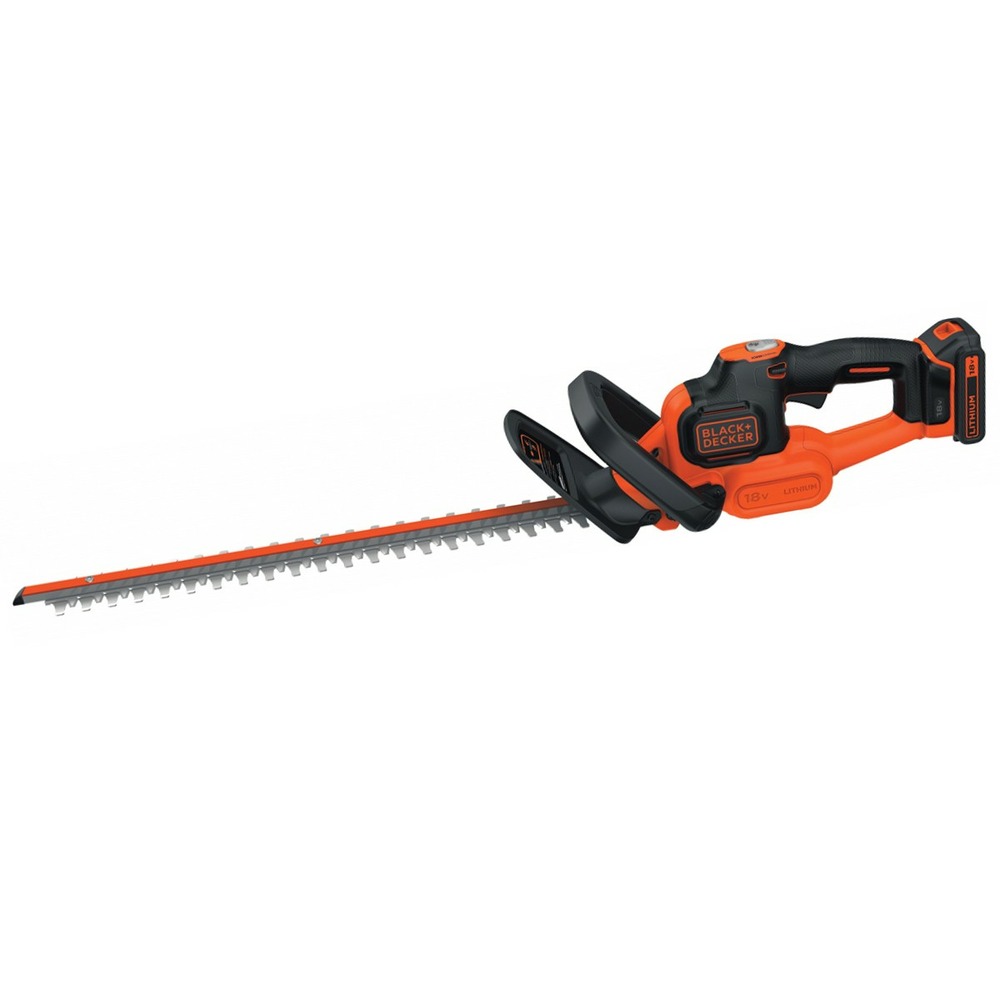 Taille haies black et decker sans fil batterie 18 v 2 ah lame 50 cm