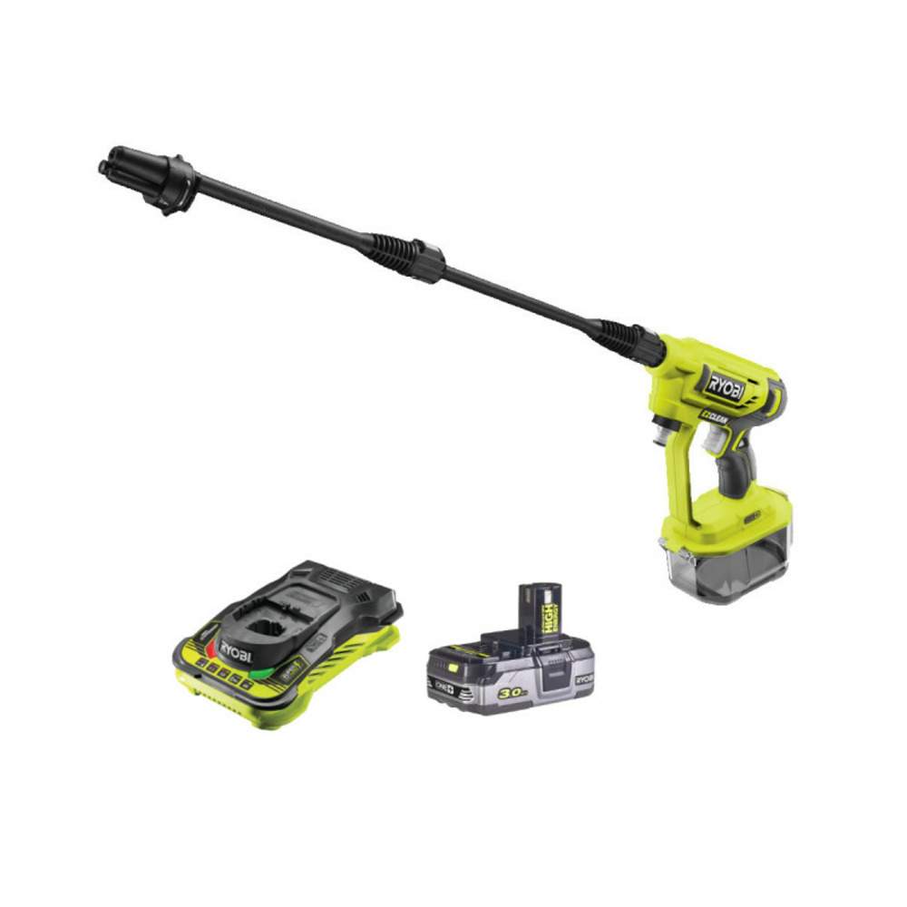 Pack ryobi pistolet à pression 18v one+ ry18pw22a-0 - 1 batterie 3.0ah high energy - chargeur ultra rapide