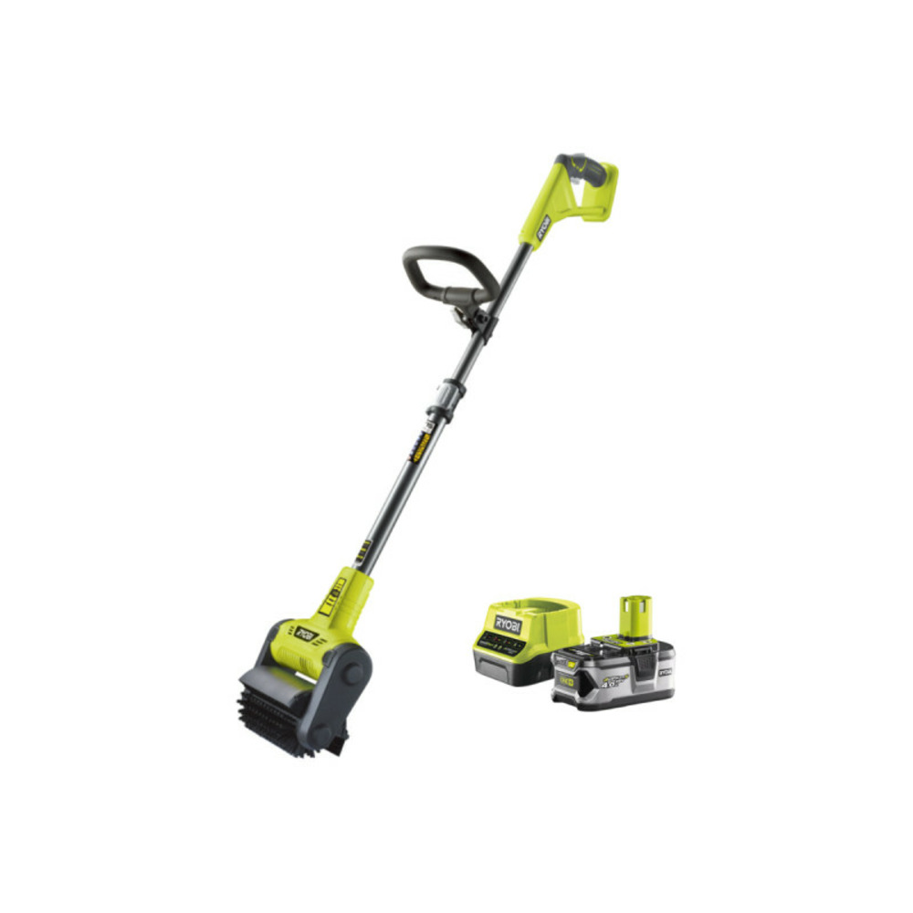 Nettoyeur de sol ryobi 18v one+ - 1 batterie 4.0 ah - 1 chargeur - ry18pcb-140