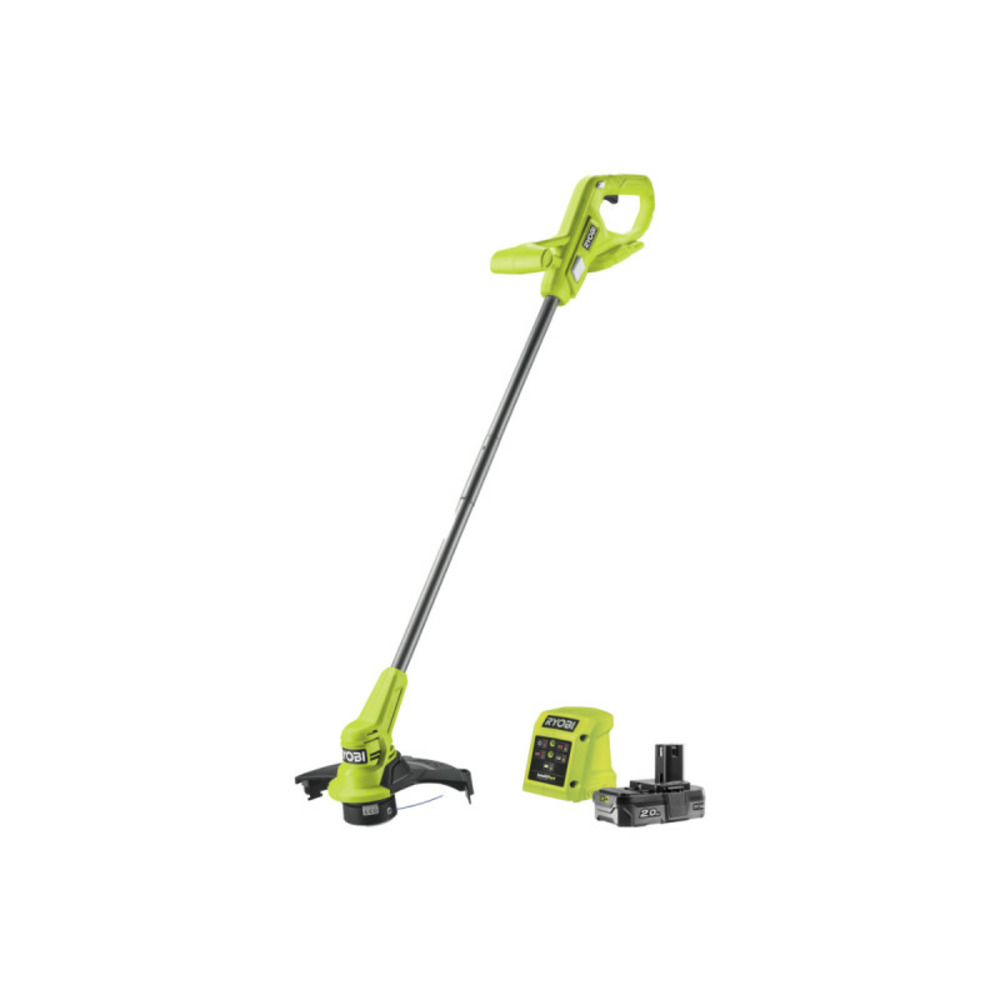 Coupe bordures - dresse bordures ryobi 18v one+ - 1 batterie 2,0 ah - 1 chargeur - ry18lt23a-120