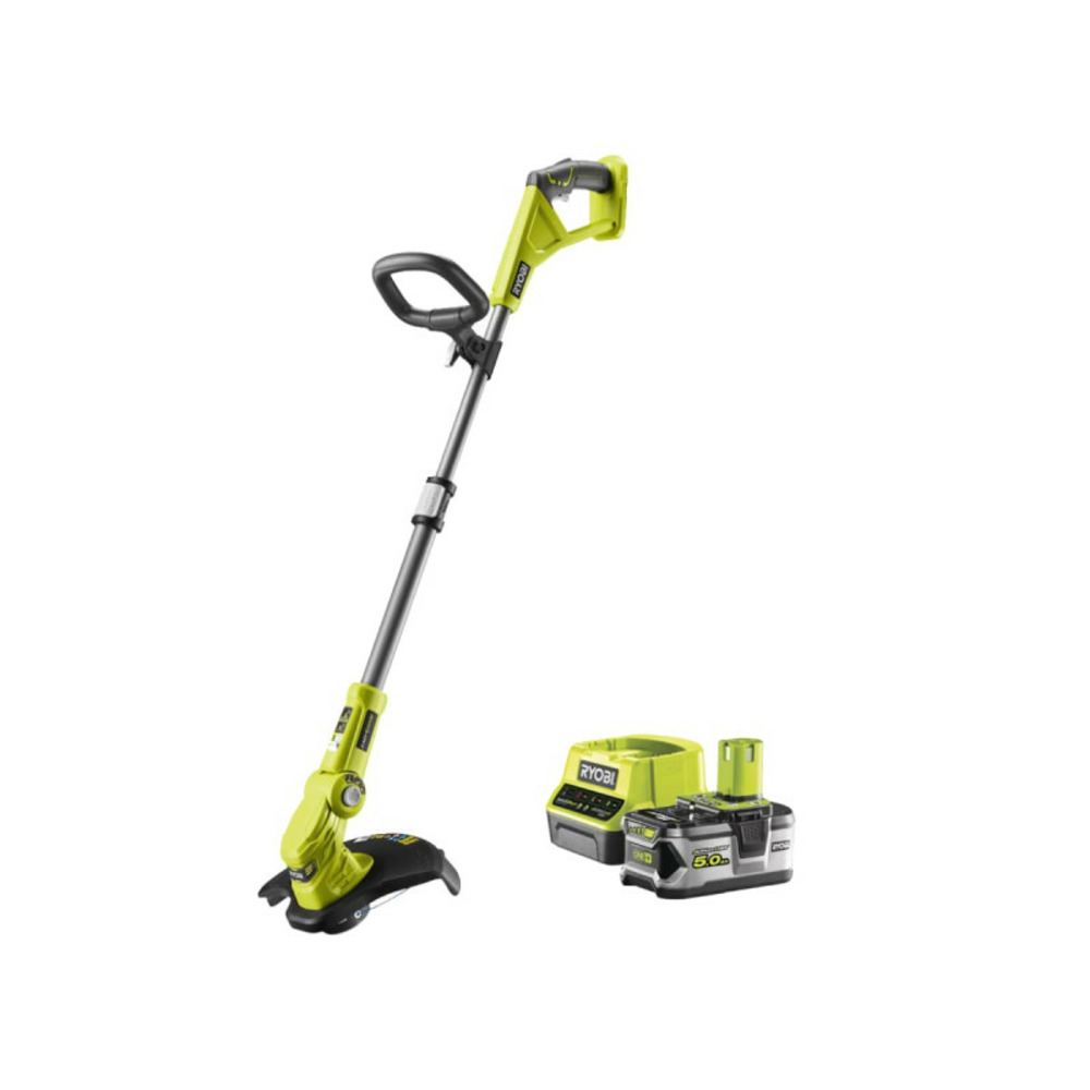 Coupe bordures - dresse bordures ryobi 18v one+ - 1 batterie 5.0 ah - 1 chargeur rapide rlt183250f