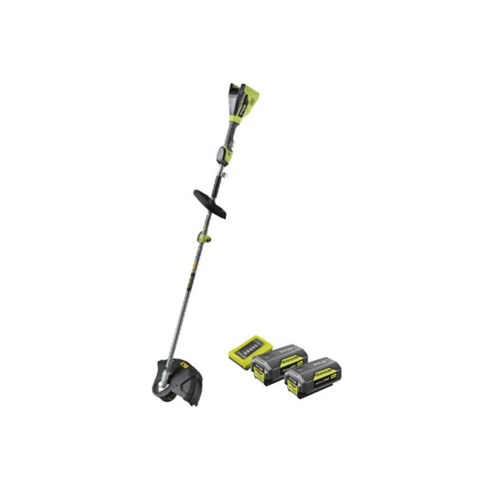 Pack Taille-haies RYOBI 36V RHT36C61R20S - 2 Batteries (4.0Ah + 2.0Ah) + Chargeur, Lame 60cm, Coupe 26mm
