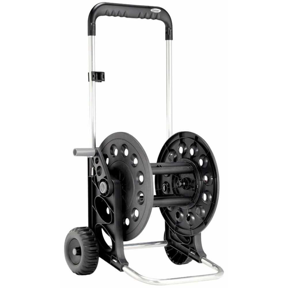 Chariot enrouleur sur roues claber pour tuyau d'arrosage 60 m 1/2