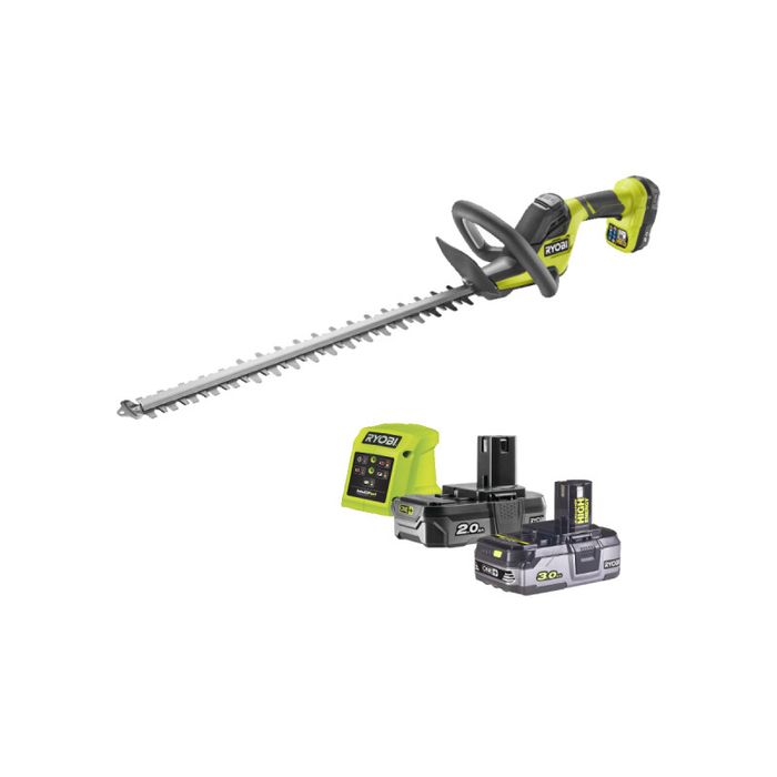 Taille-Haies RYOBI Linea 18V ONE+ 50cm - Lames 24mm + Collecteur Hedgesweep + Fourreau