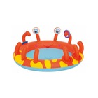 Bestway piscine enfant play center baby crab pool avec fontaine 53058