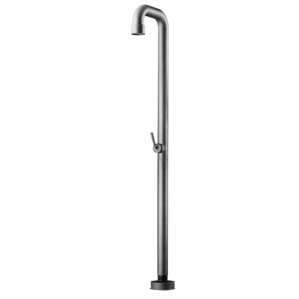 Douche exterieure eau chaude eau froide inox 316 sined douche cagliari