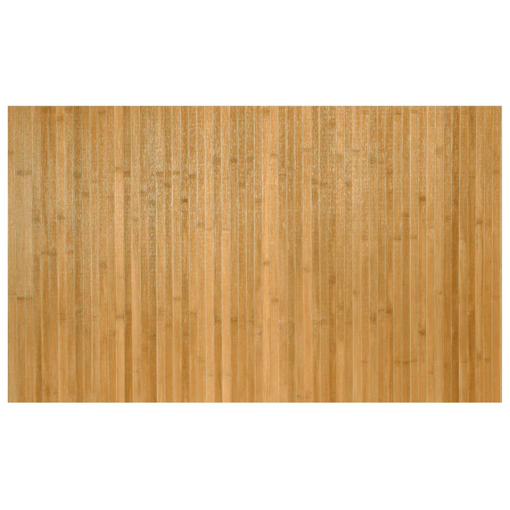 Tapis rectangulaire naturel 60x100 cm bambou