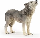 Figurine loup hurlant