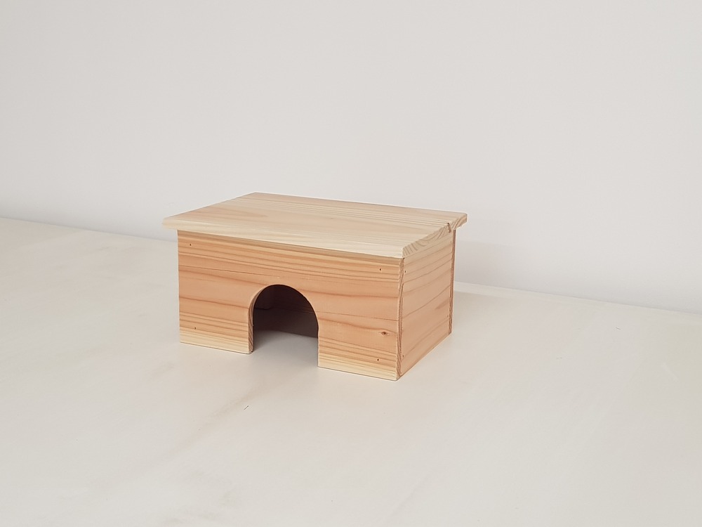 Maison marthe pour cochon d'inde et rat en douglas 30x21x15 cm