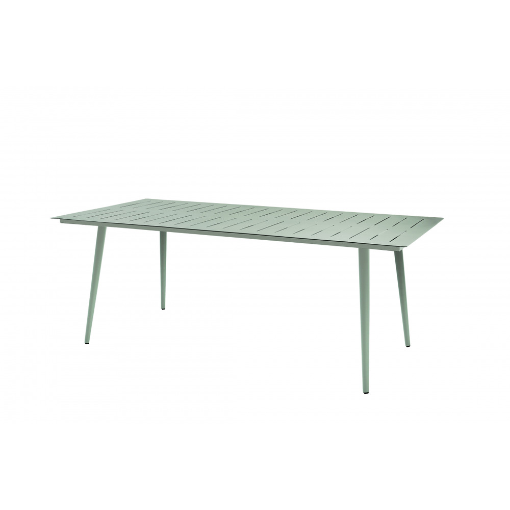 Table rectangulaire inari romarin 8 personnes - aluminium