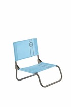 Chaise cale-dos de plage 1 pliure - o'beach - dimensions : 50 x 45 x 48 cm