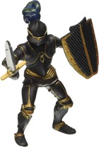 Figurine chevalier en armure noire