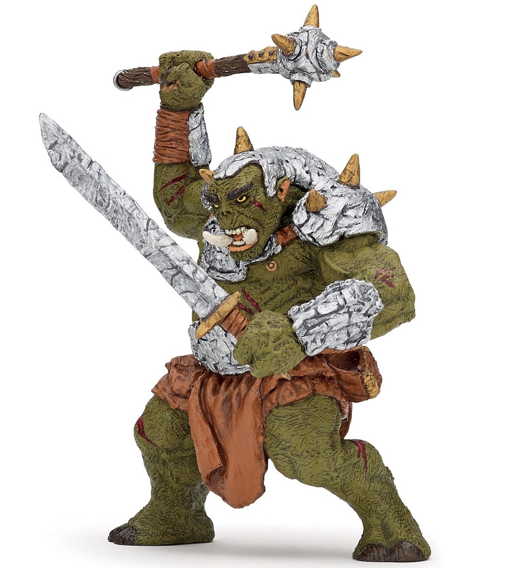 Figurine ork géant au sabre