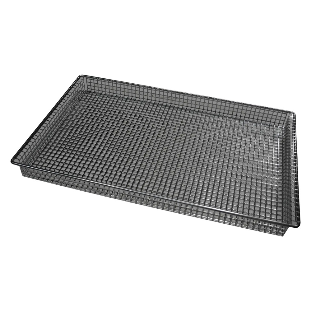 Panier pour frire dans four à convection gn 1/1 - 40 inox - redfox