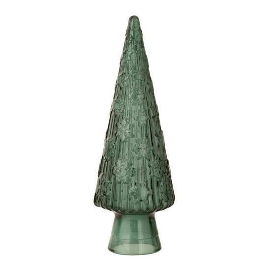 Sapin de noël en verre